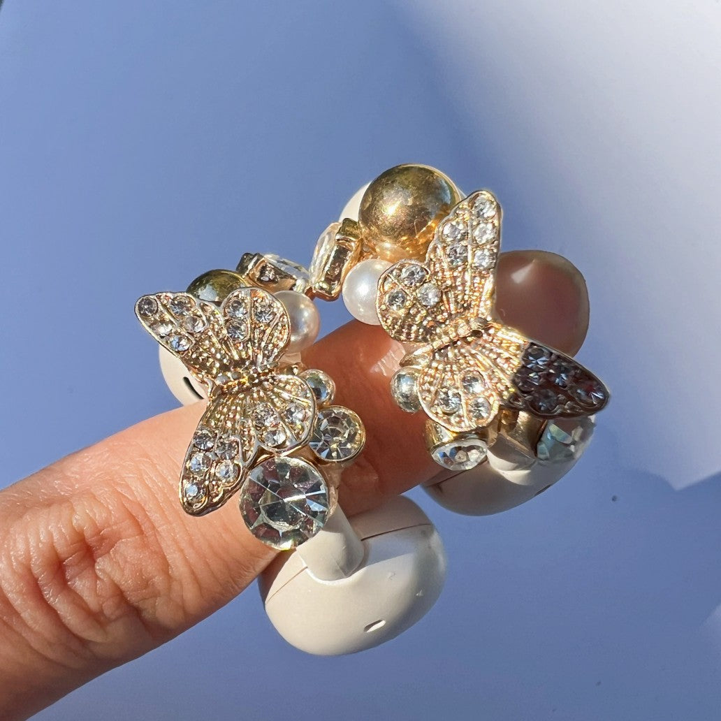 Faux Gold Gilded Wing Ear Jewel